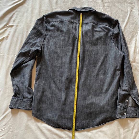 Everlane Charcoal Button-Down Shirt - Picture 5 of 7